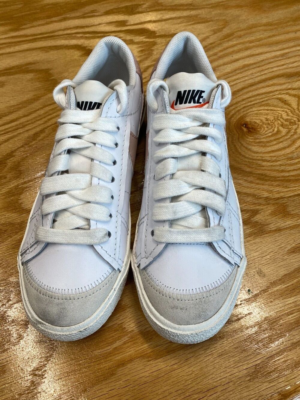 Nike Blazer Low 77 Jumbo Sneakers Women's 11 White Athletic Shoes DQ1470-102 S26